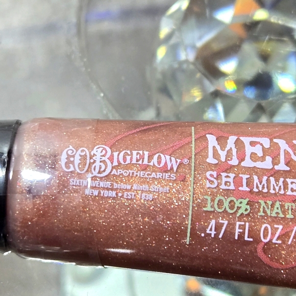 C. O. Bigelow Mentha Shimmer Bare Mint Lip gloss • NEW - Picture 3 of 4